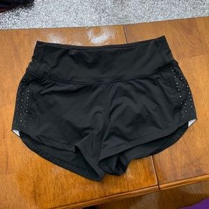 Lululemon speed shorts